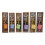 /FR1218 Scatola legno 25x7 c/30 incensi+10coni+fiore met. 6 fragr.ass.